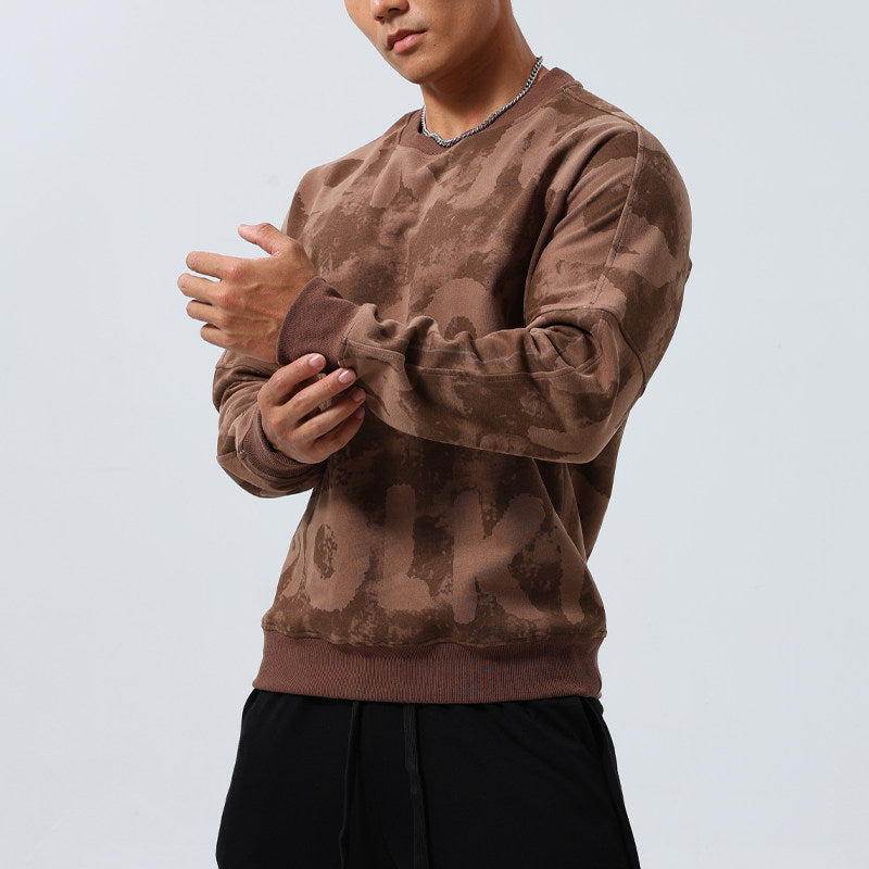 Urban Abstract Heavyweight Crewnceck Sweatshirt