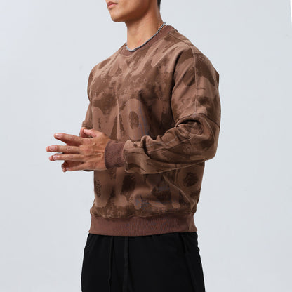 Urban Abstract Heavyweight Crewnceck Sweatshirt