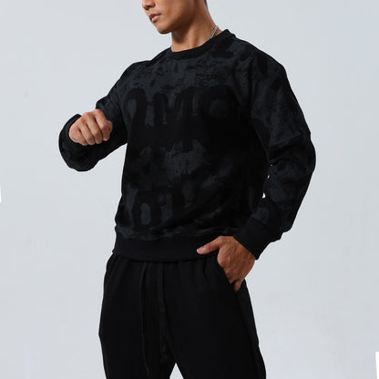Urban Abstract Heavyweight Crewnceck Sweatshirt