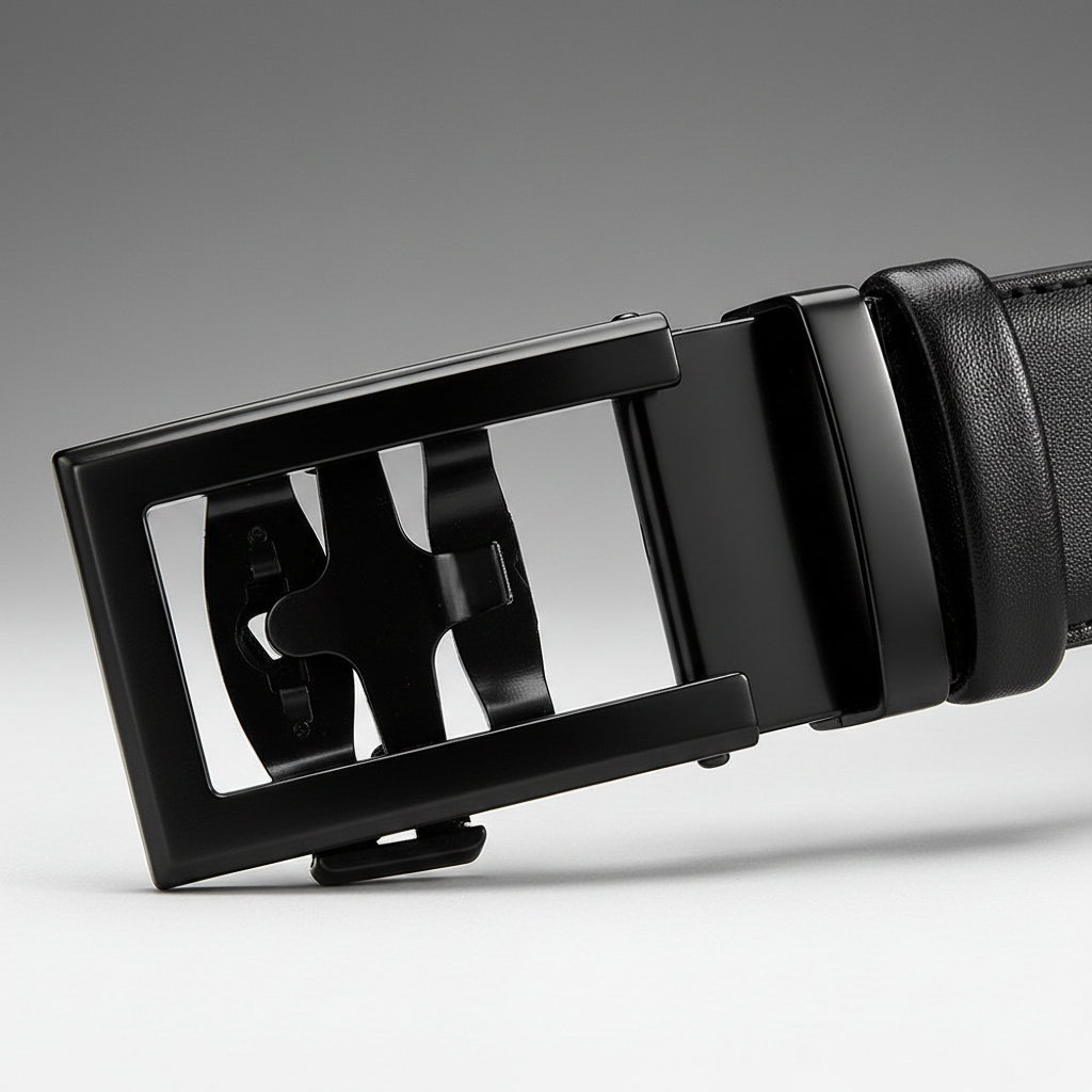 Black Belt - Buckle Detail