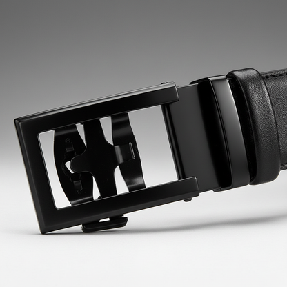 Black Belt - Buckle Detail