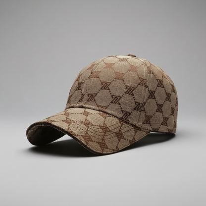 Deep Khaki Cap - Editorial Grey