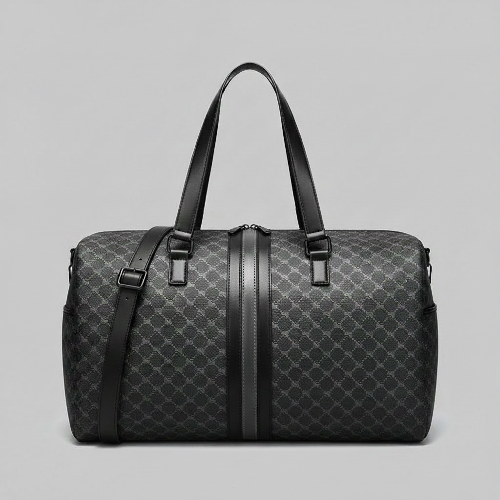 Duffel Shuffle grey background