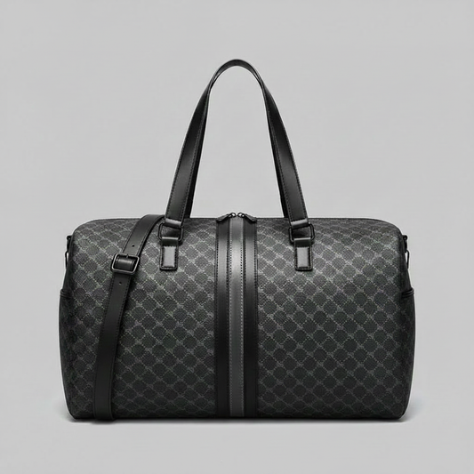 Duffel Shuffle grey background