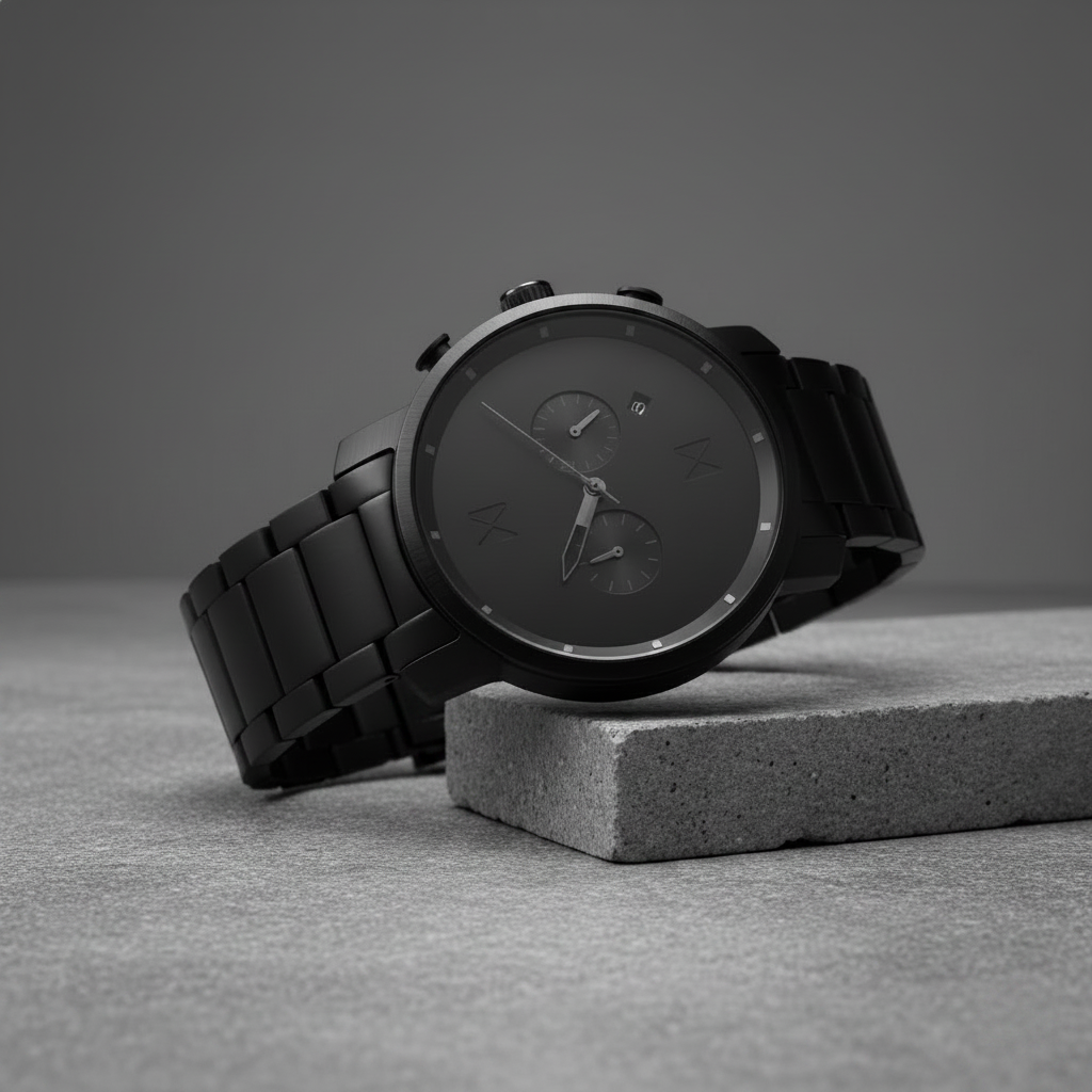 Eclipse Chronograph Watch - Black Concrete