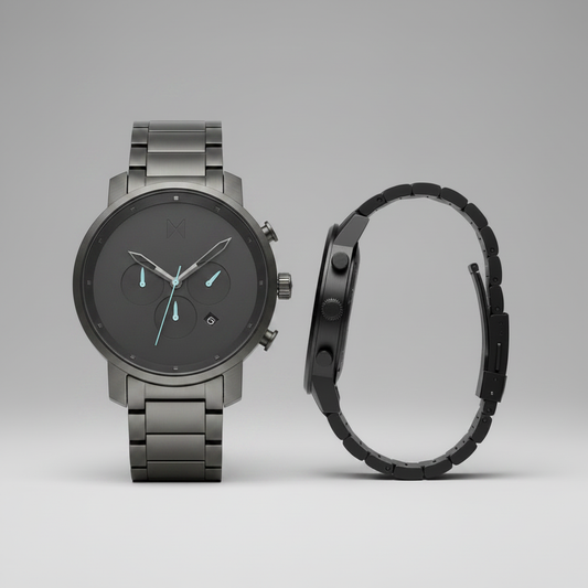Eclipse Chronograph Watch - Titanium Dual Angle Grey