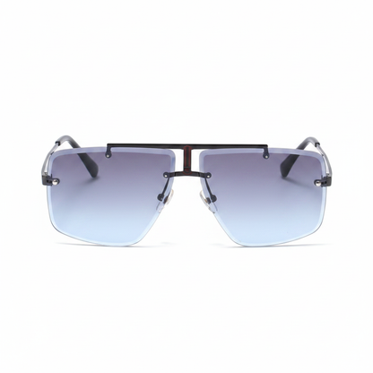 Grey Blue Sunglasses