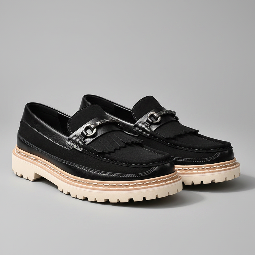 Heritage Loafer Black Pair