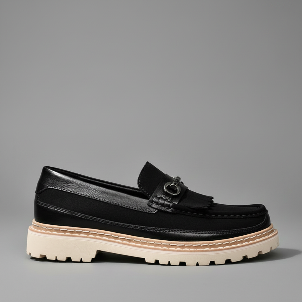 Heritage Loafer Black Side