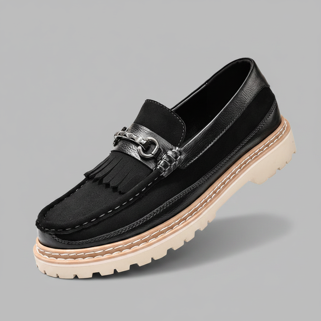 The Heritage Loafer in Black