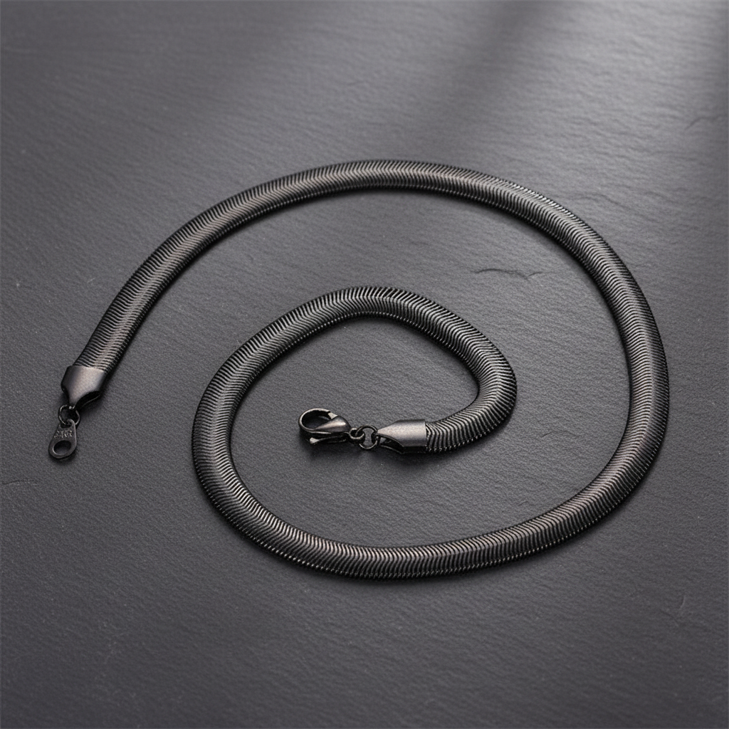 The Mamba Chain – Flat Lay with Clasp