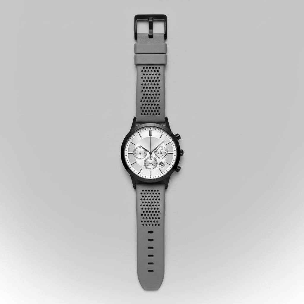 The Relay Watch — Overhead Flat Lay Grey BG
