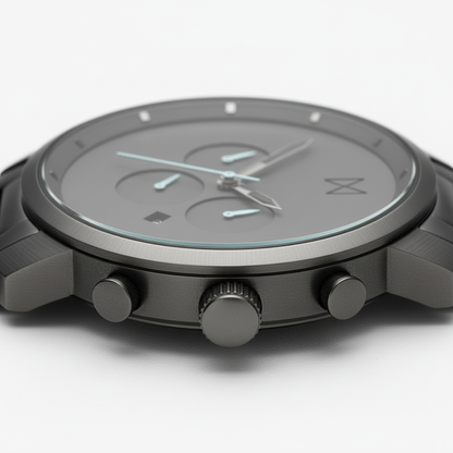 Titanium Watch - Crown No Logo